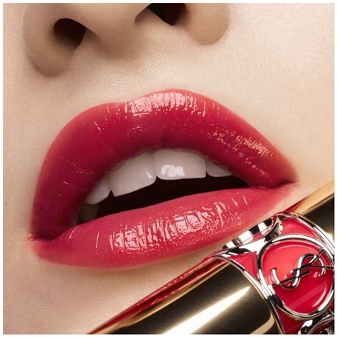 ysl pink broderie|Rouge Volupte Shine .